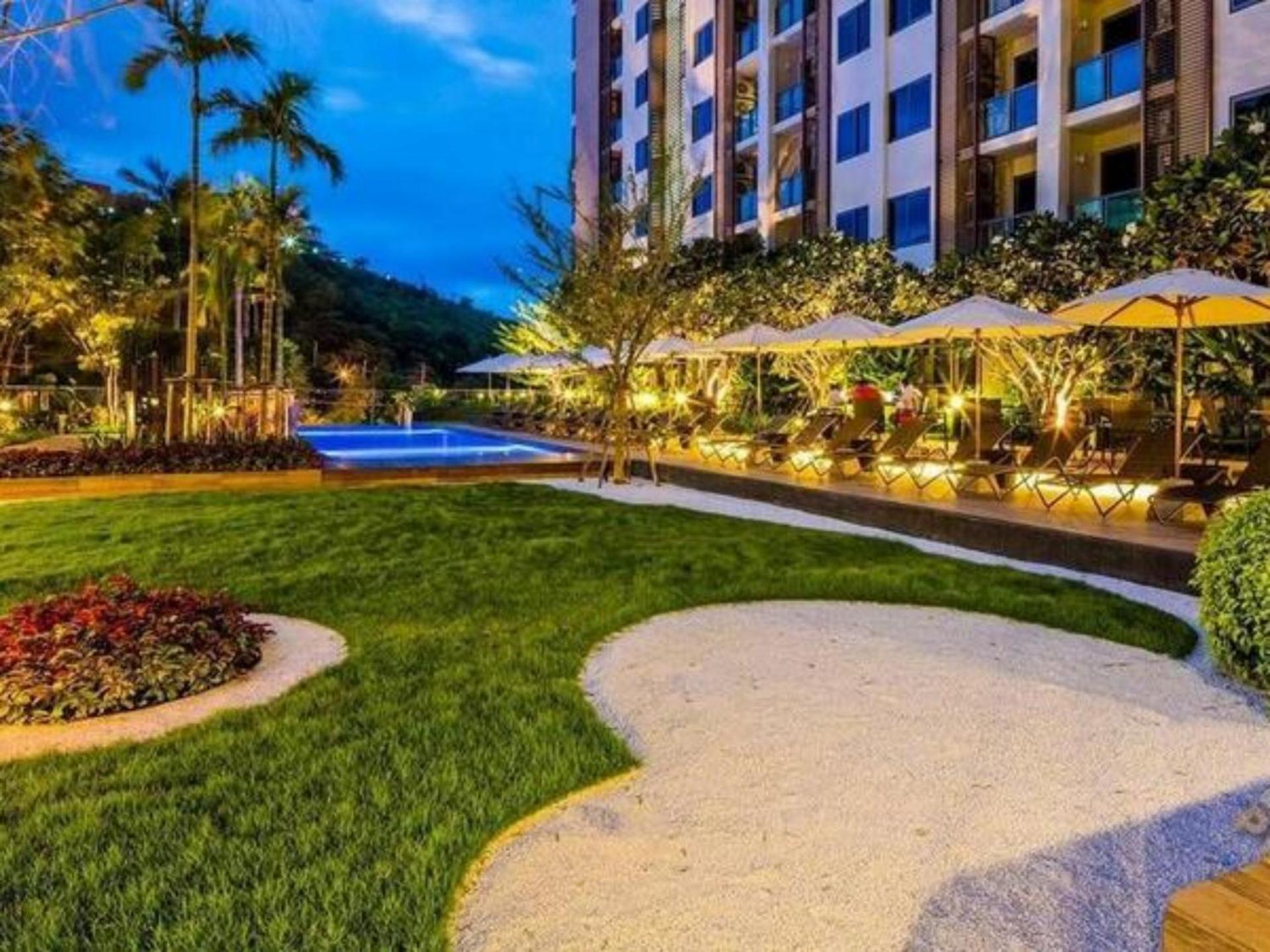 Walking Street Unixx Condo Beautiful Sea View Pattaya Exteriör bild