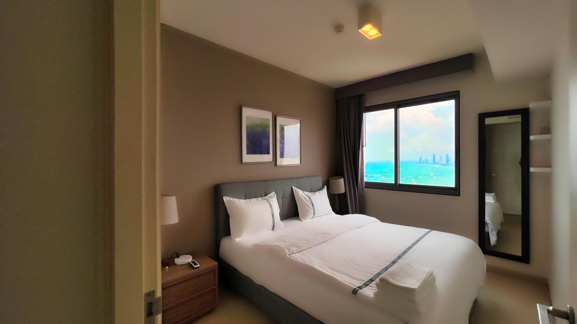 Walking Street Unixx Condo Beautiful Sea View Pattaya Exteriör bild